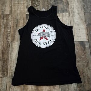 Golden State California Republic All Star Cali Life Style Graphic Tank Top Xl